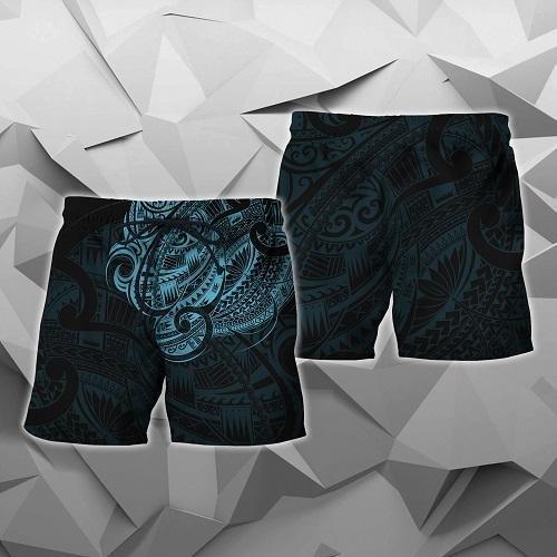 Maori Tattoo Style All Over Hoodie Blue Version HC0804 - Amaze Style™-Apparel