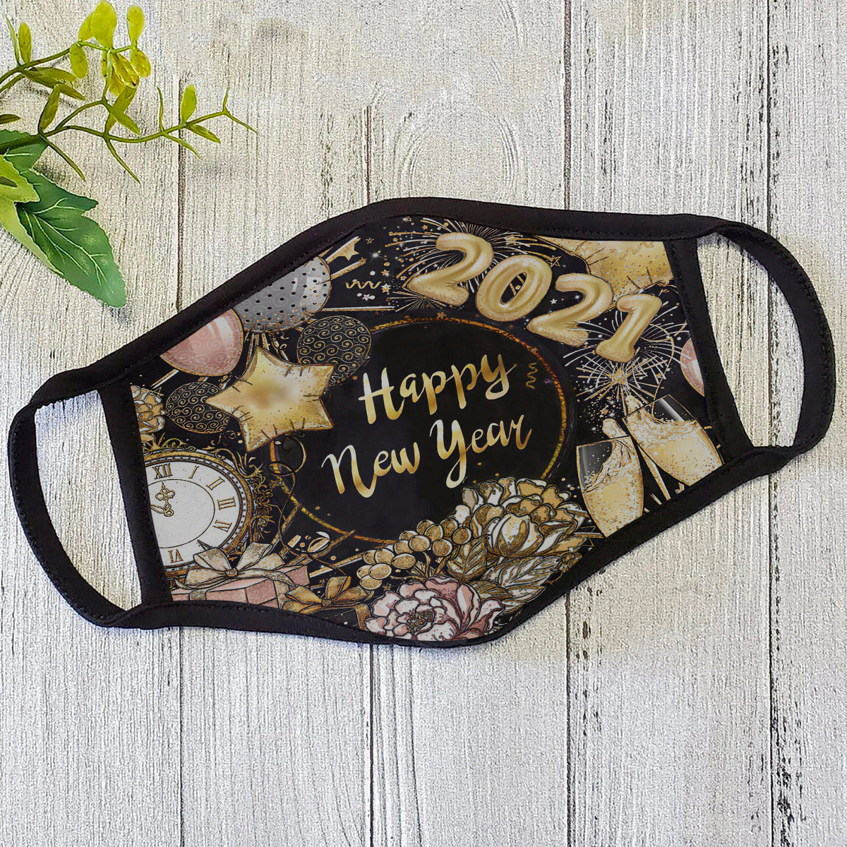 New Year Face Mask ML