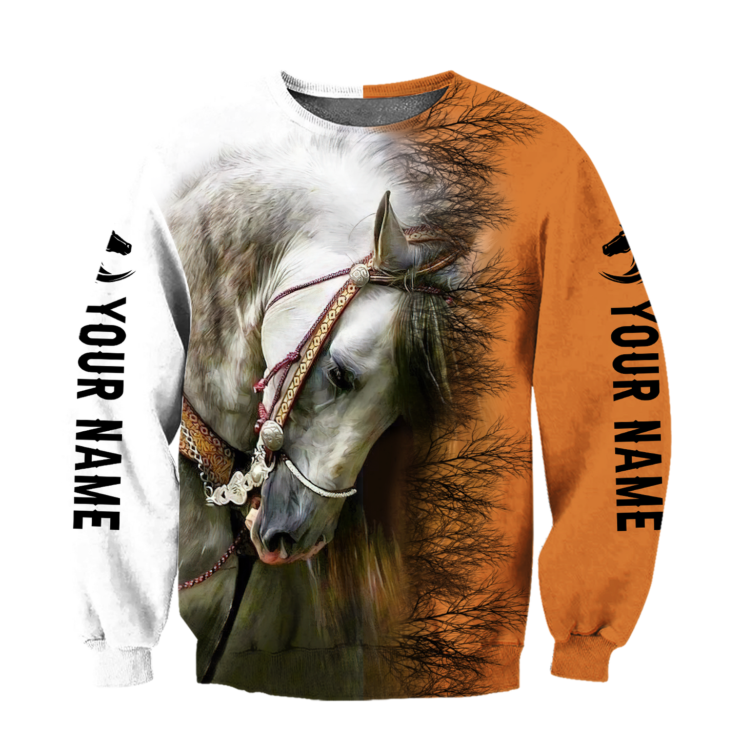 Personalized Name Premium Love Horse 3D All Over Printed Unisex Shirts