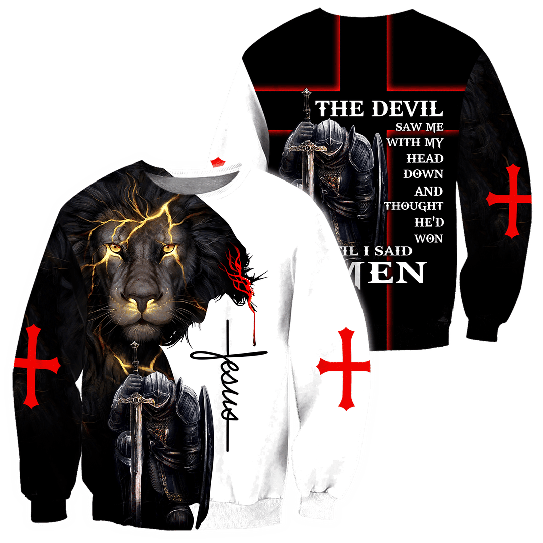 Jesus Christ Until I sail Amen 3D Printed Hoodie, T-Shirt for Men and Women