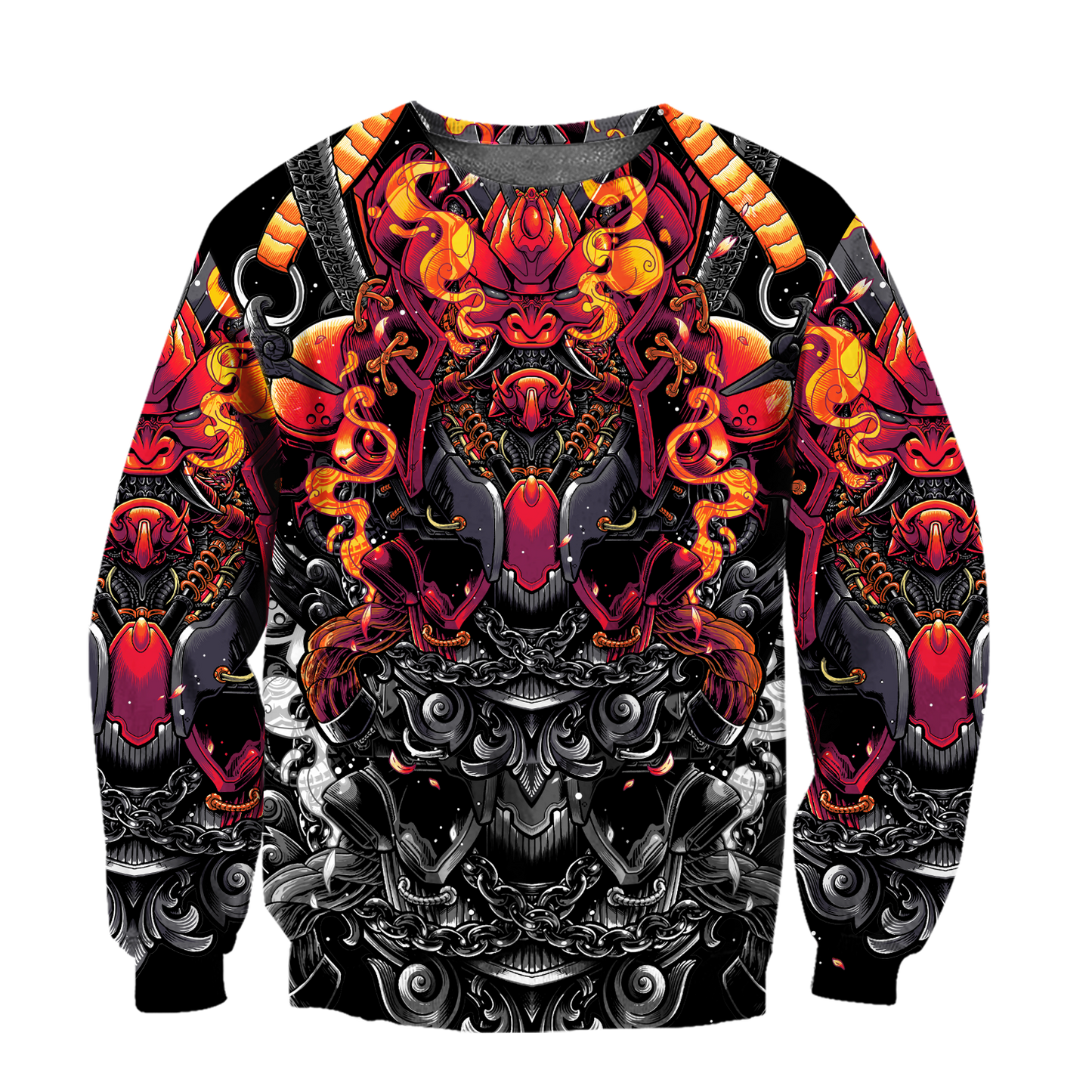 Premium 3D Printed Samurai Shirts MEI