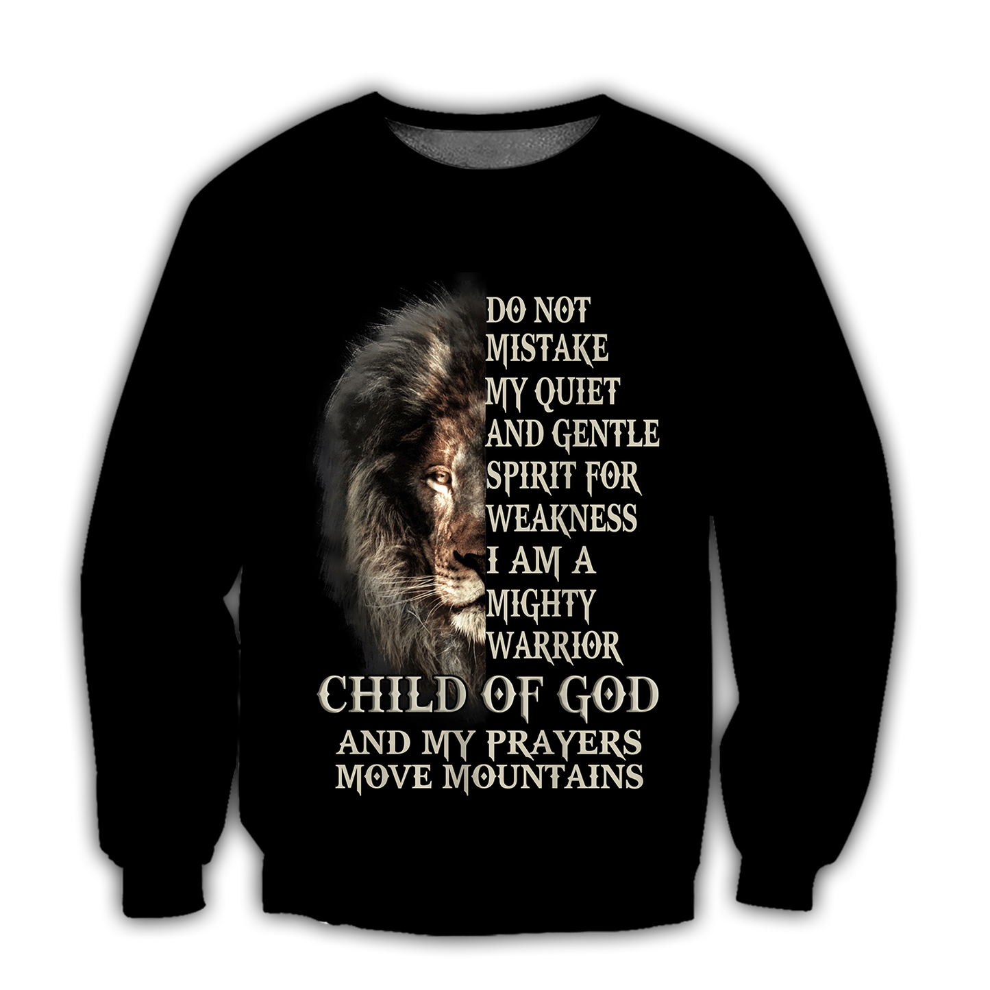 I'm a Mighty Warrior Child of God - T-Shirt Style for Men and Women