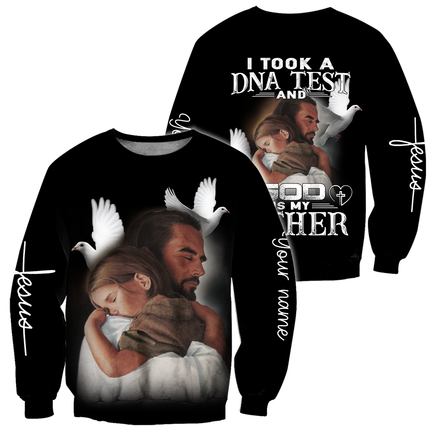 Premium Christian Jesus Easter Personalized 3D All Over Printed Unisex Shirts HV