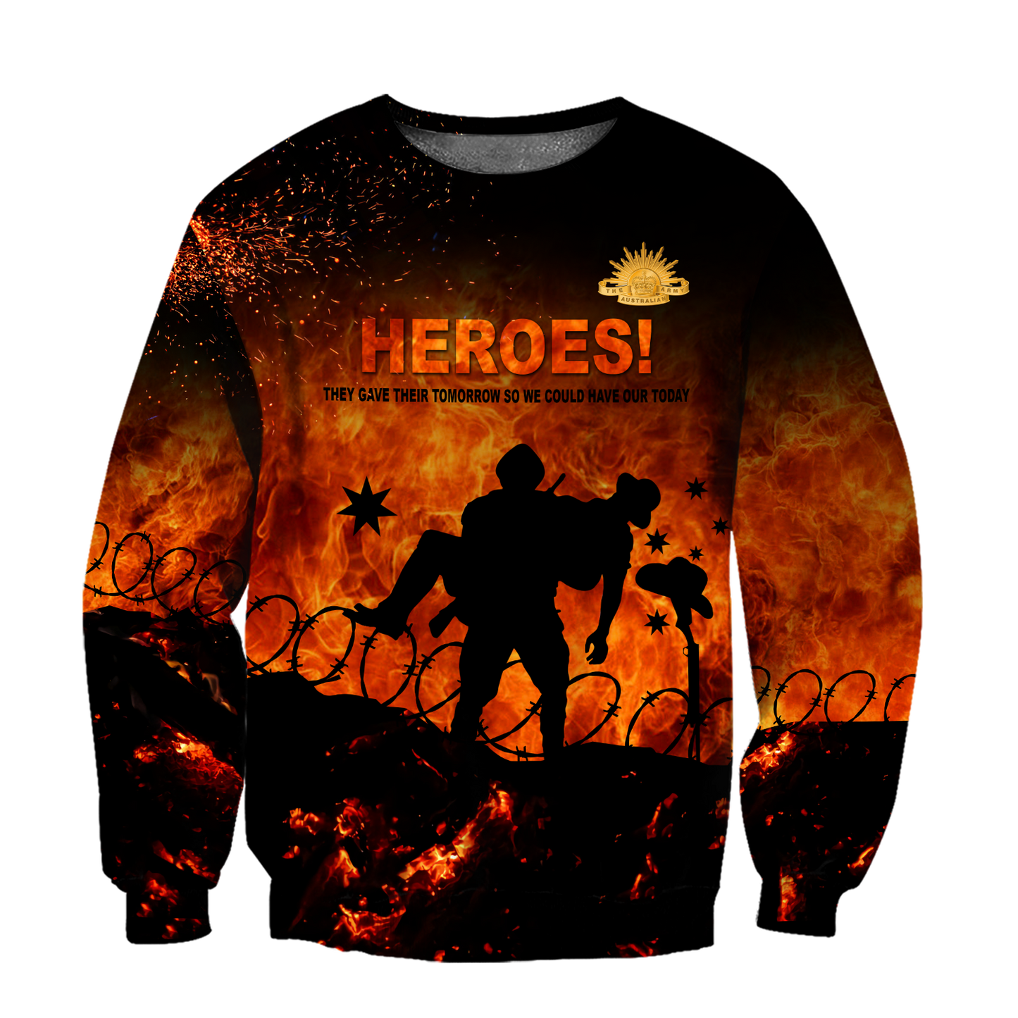 Premium Unisex Hoodie Remember Anzac Day ML