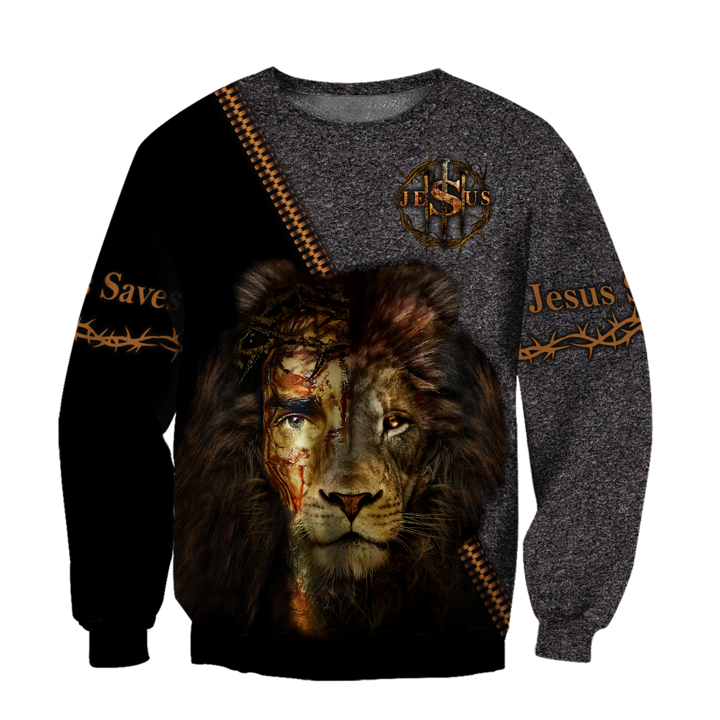 Faith in God Lion Jesus save -Christian - 3D All Over Printed Style for Men and Women
