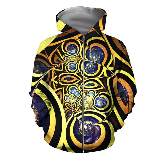 3D All Over Print Horus Eyes Motif Hoodie - Amaze Style™-Apparel