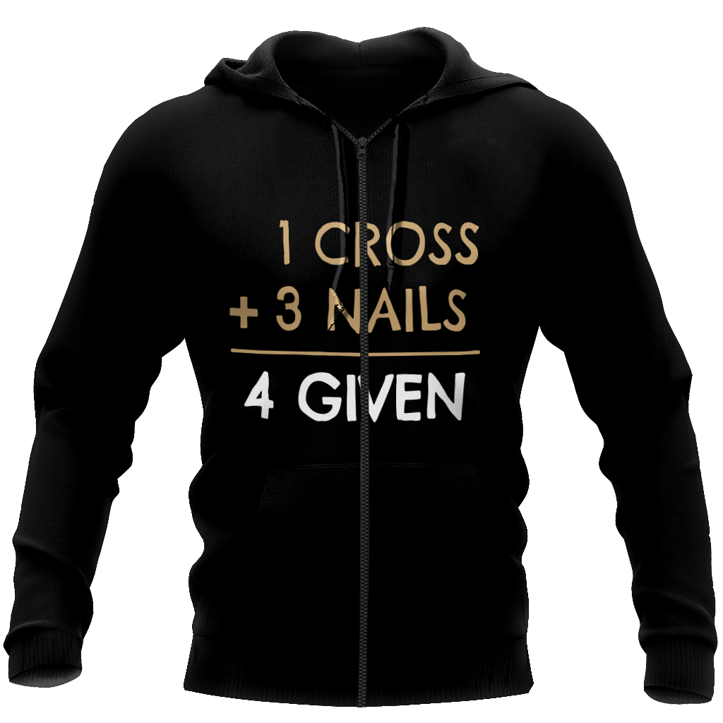 1Cross 3Nails 4Given - T-Shirt Style for Men and Women