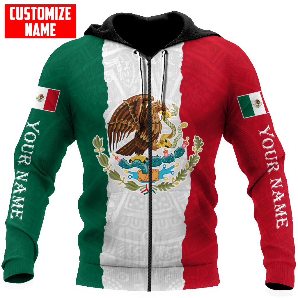 Personalized Name Mexico 3D All Over Printed Unisex Shirts DQB10072101
