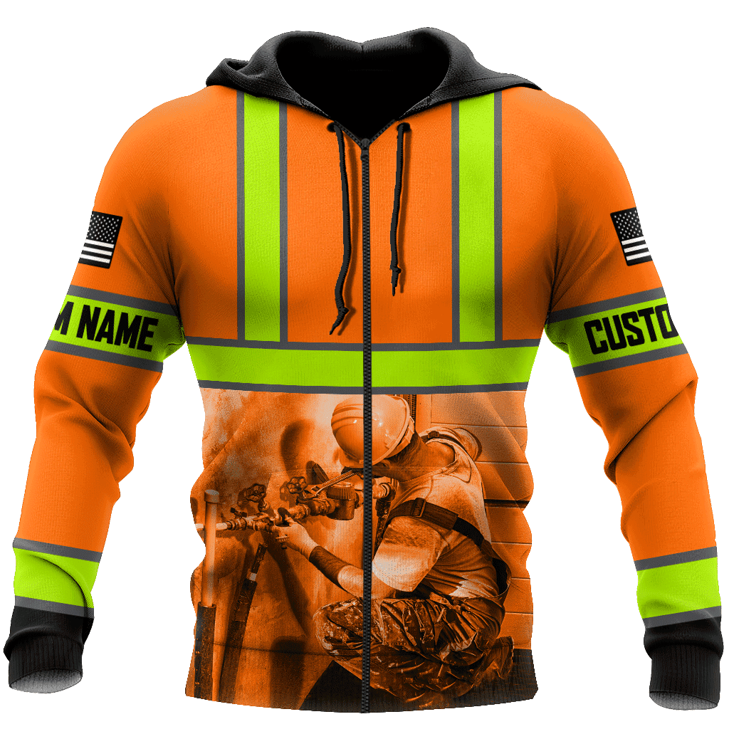 Tmarc Tee Personalized Plumber Safety Apparel