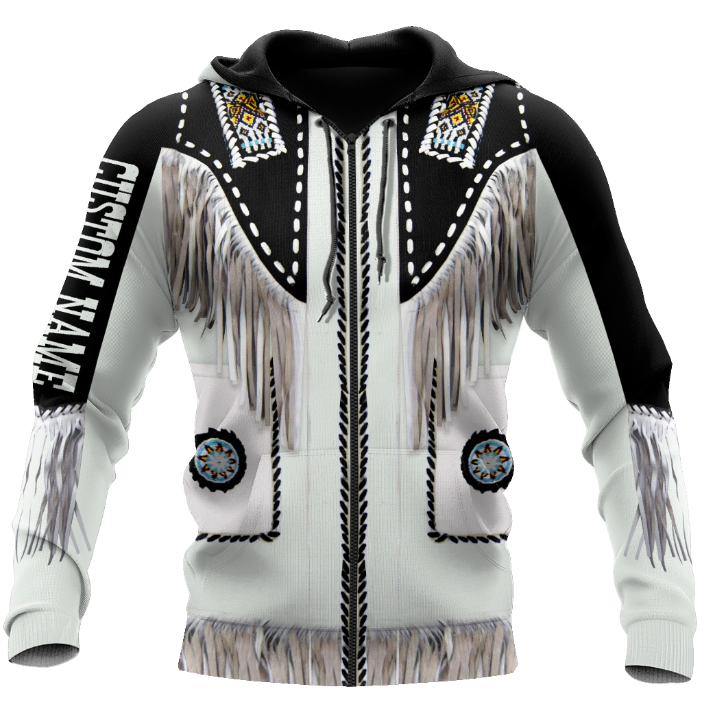 Cowboy Jacket No17 Cosplay Custom Name 3D Over Printed Unisex Deluxe Hoodie ML