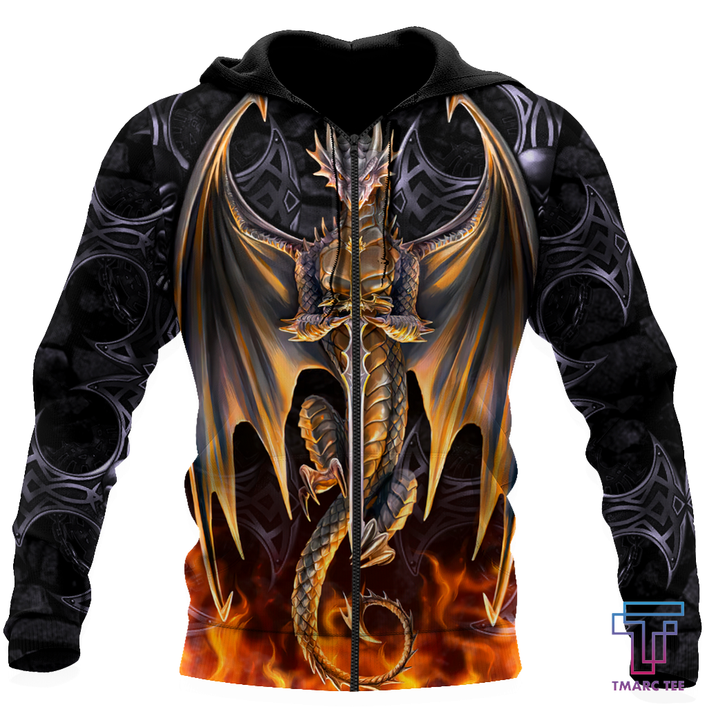 Dragon 3D All Over Printed Hoodie MH28062102