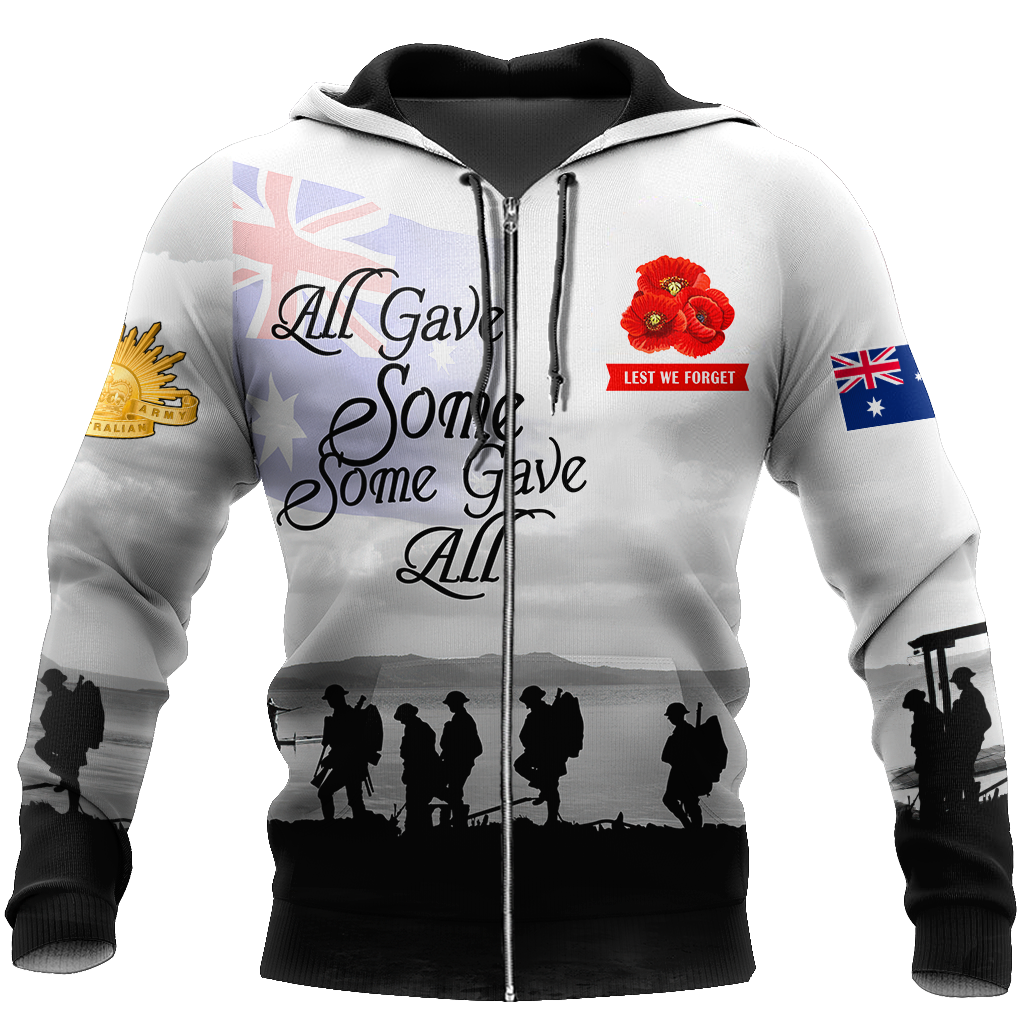 Premium Lest We Forget Anzac Day 3D All Over Printed