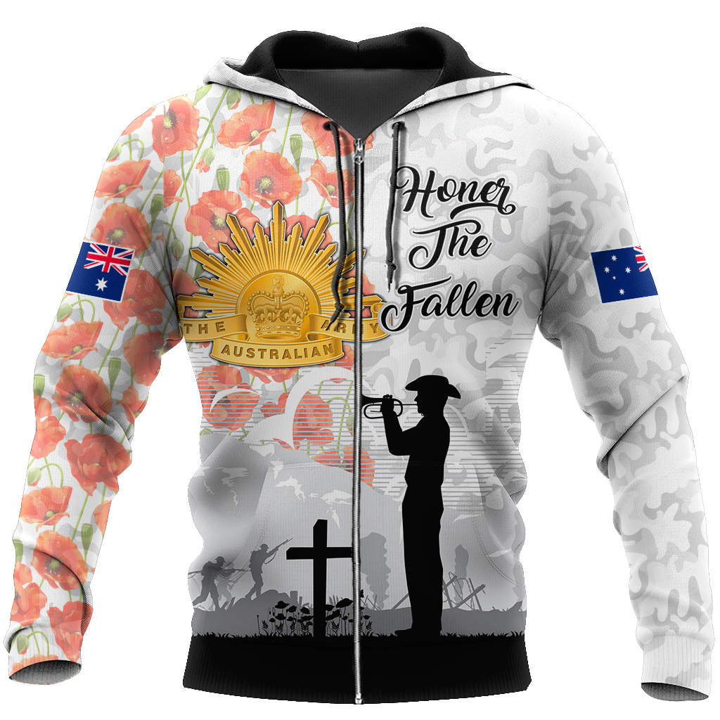 Lest We Forget Anzac Day 3D All Over Printed