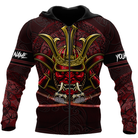 Premium 3D Printed Personalized Unisex Samurai Shirts MEI