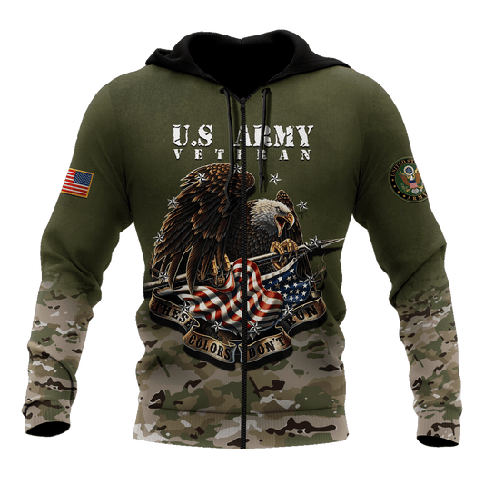 US Veteran 3D All Over Printed Hoodie