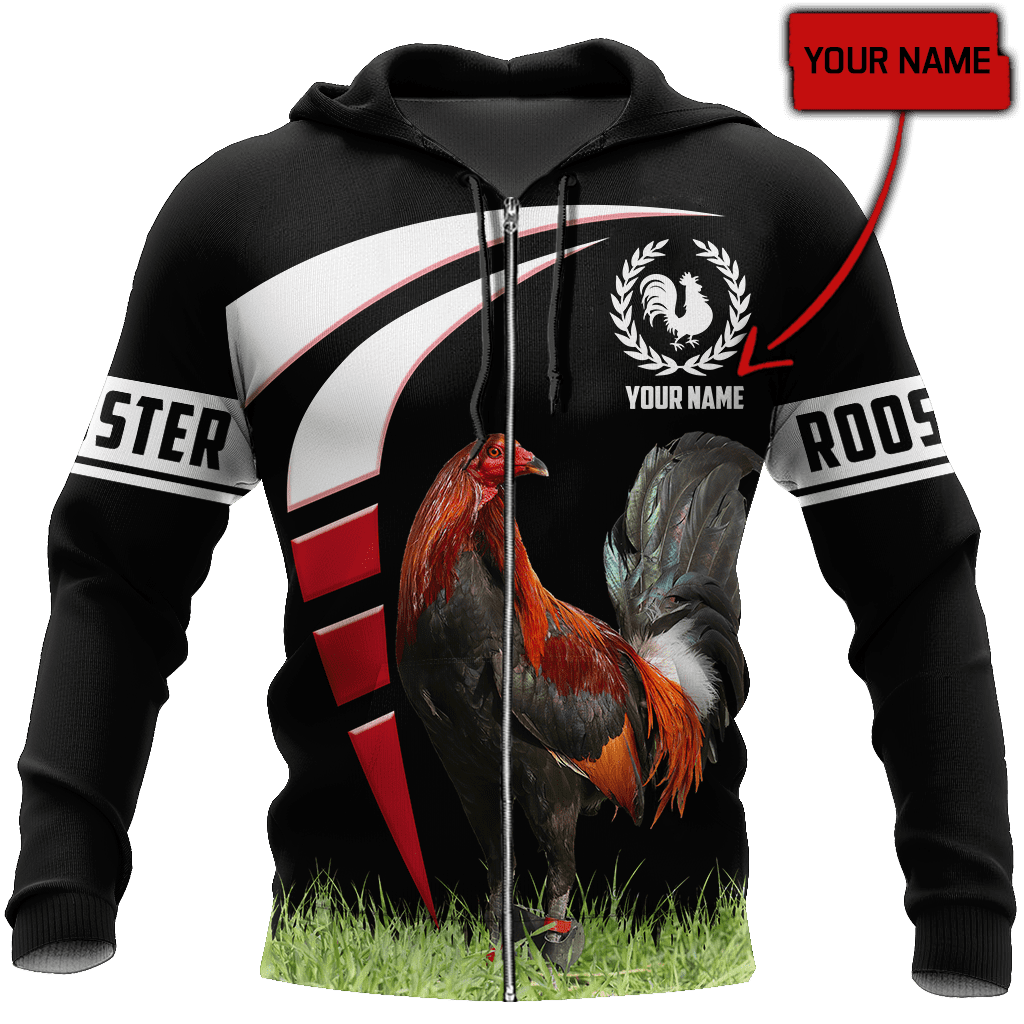 Personalized Polska Rooster 3D All Over Printed Unisex Hoodie