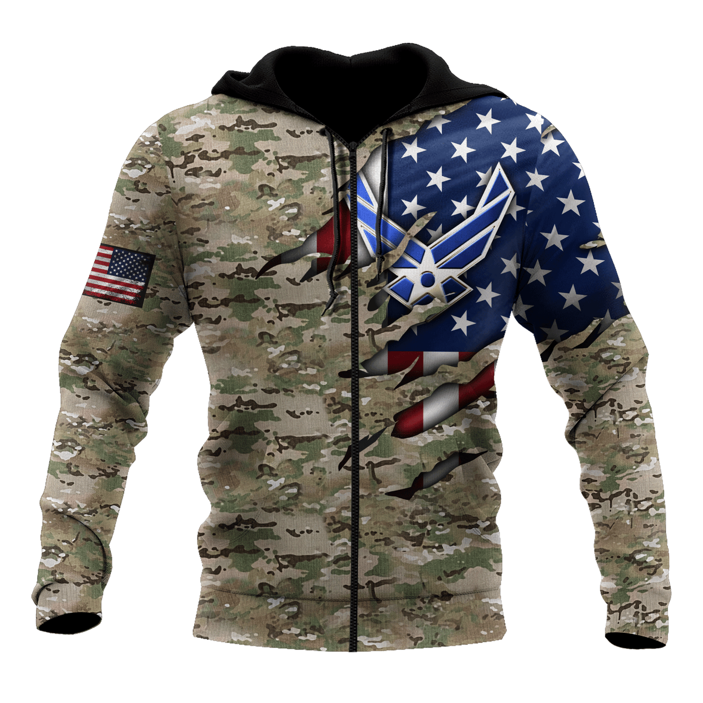 Army 3D All Over Printed Unisex Shirts