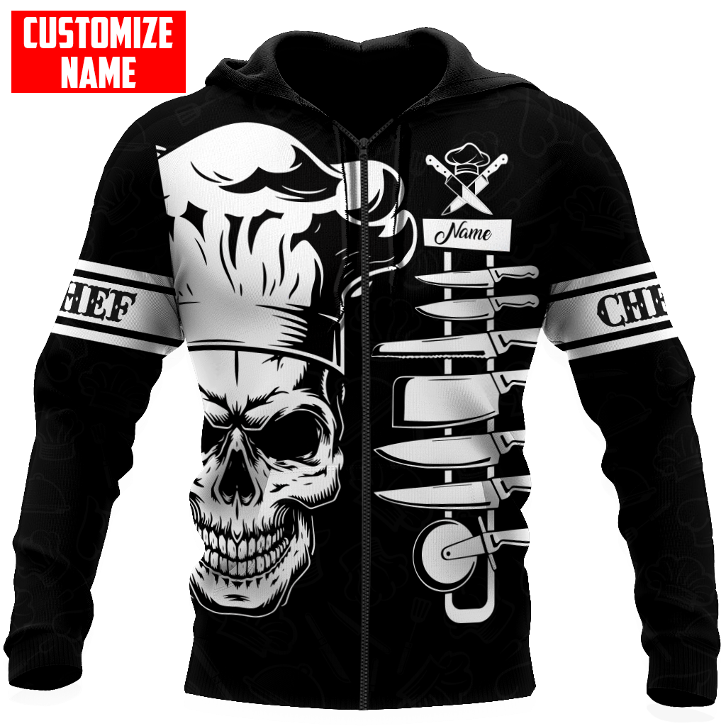 Custom Name Master Chef 3D All Over Printed Unisex Shirts