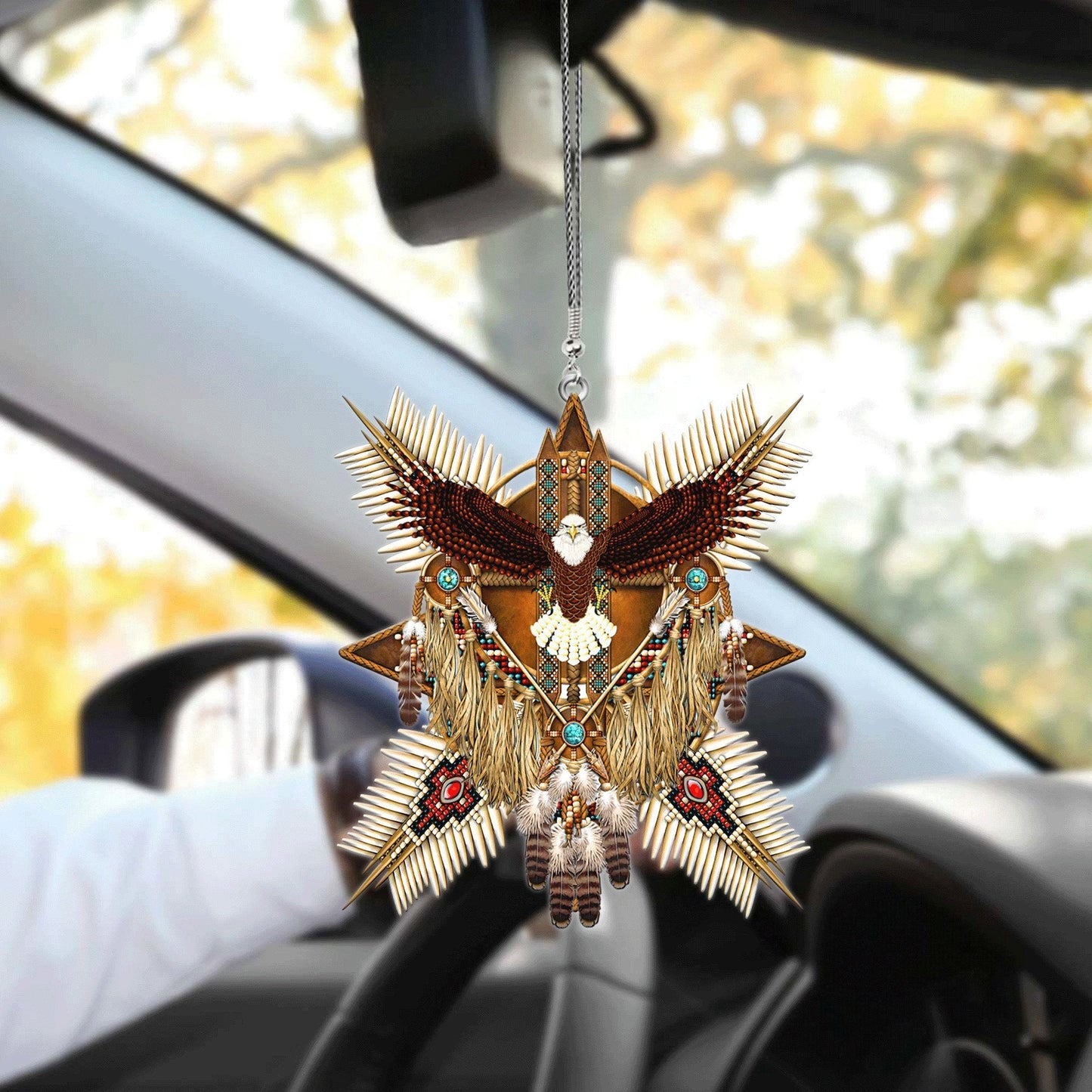 Native American Unique Design Car Hanging Ornament Pi04052107