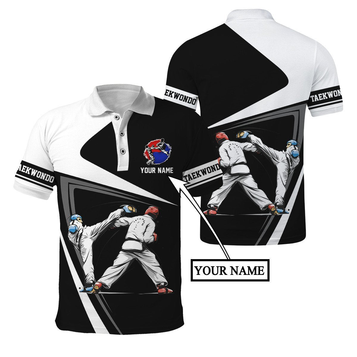 Customize Name Taekwondo Hoodie For Men And Women DD18032104