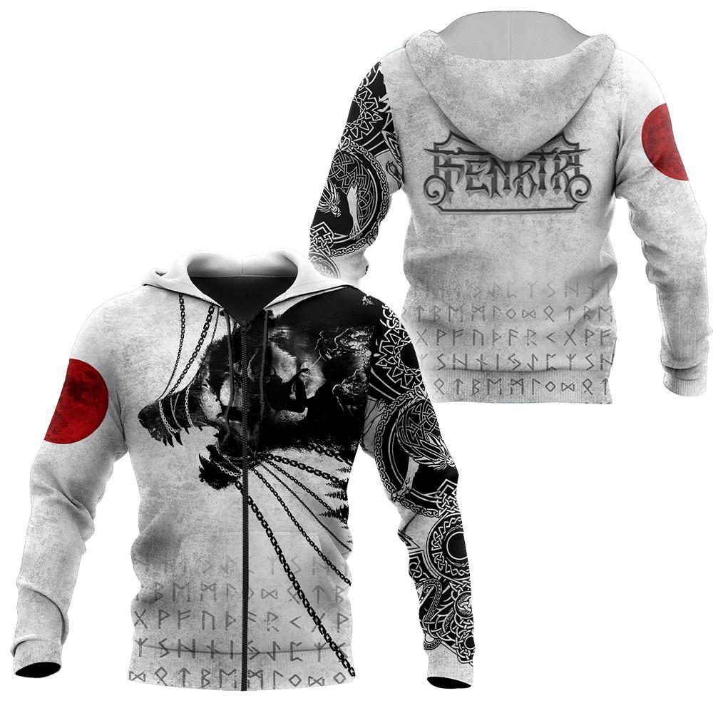 Fenrir Viking 3D All Over Printed Unisex Shirts