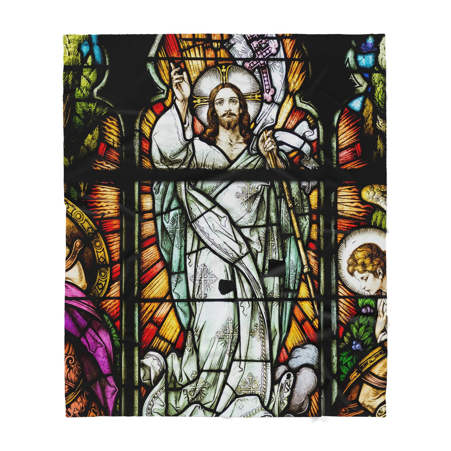 Premium Christian Jesus Catholic Church Blanket - Best gift for Christian - sherpa blanket TT