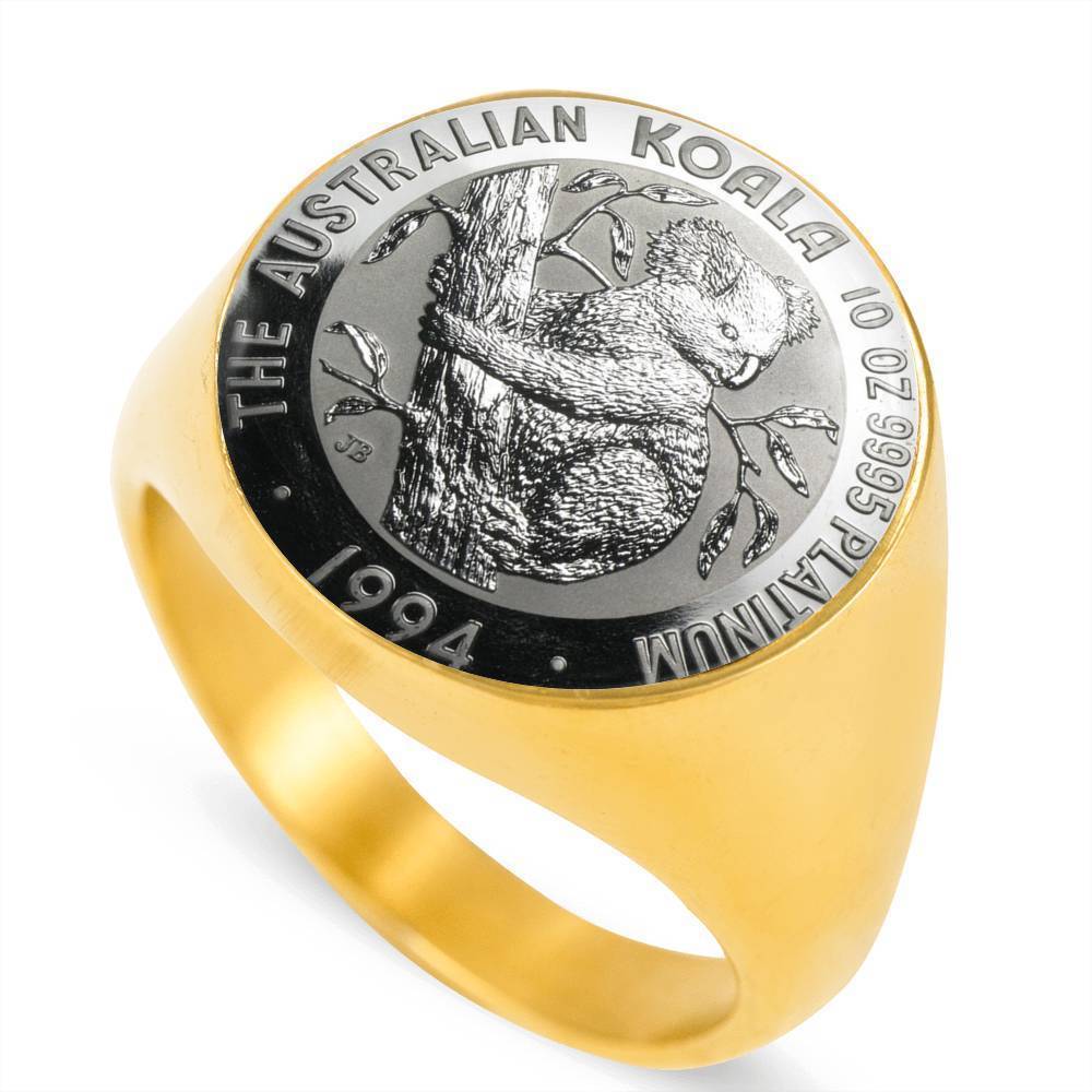Koala Coin Ring Australia 05 K5 - Amaze Style™-RINGS