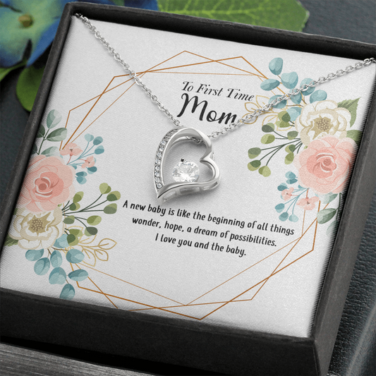 Tmarc Tee Best Gift For First Time Mom Necklace Mother's Day Ideas TH7