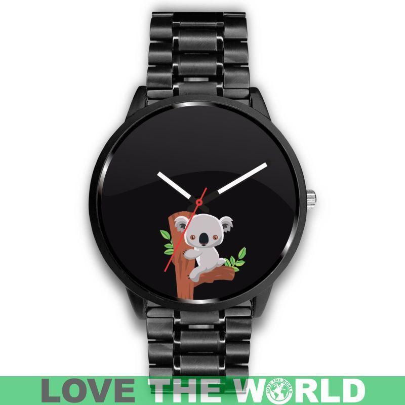 AUSTRALIA KOALA 02 LEATHER/STEEL WATCH H5 - Amaze Style™-LEATHER-STEEL WATCHES