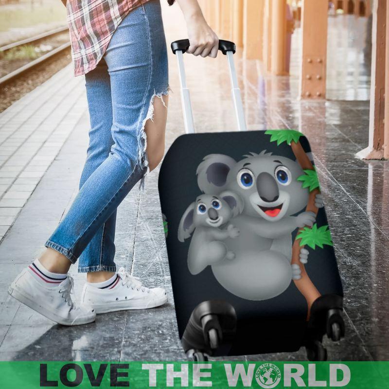 Australia Koala Symbol Luggage Cover 02 NN8 - Amaze Styleโข-LUGGAGE COVERS
