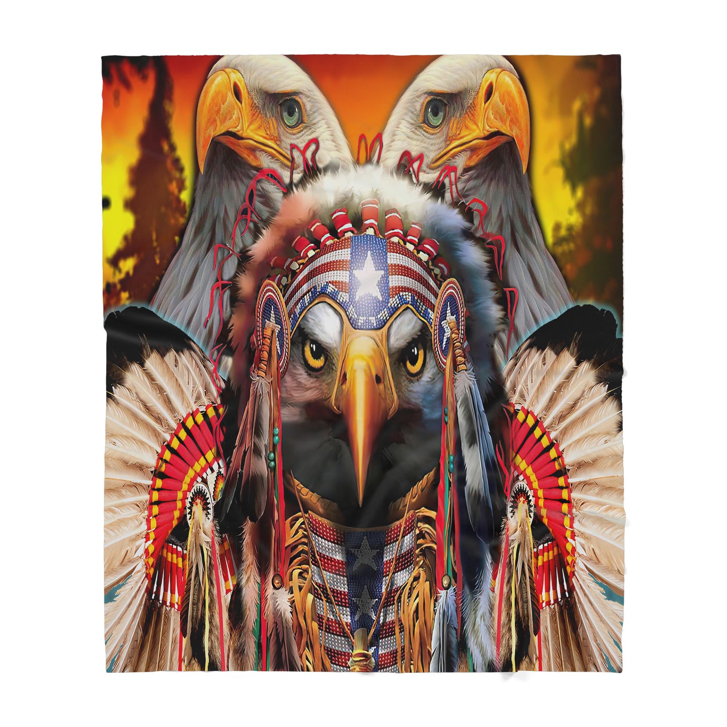 Native American Eagle Blanket