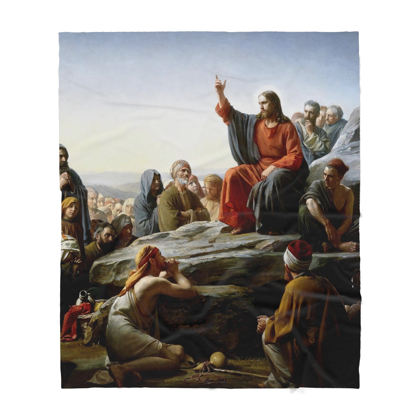 Premium Christian Jesus Catholic Blanket - Best gift for Christian - sherpa blanket TT