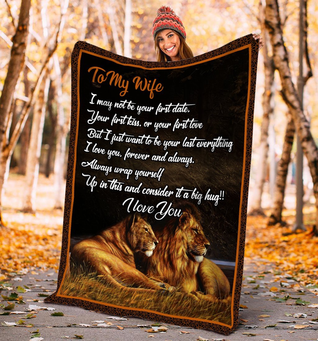 Lion's Love blanket