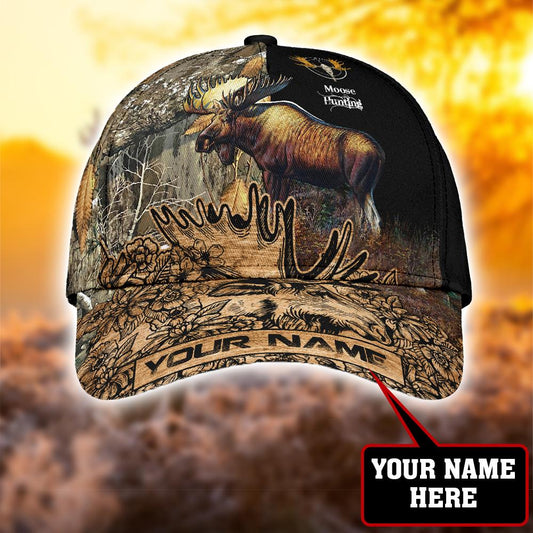 Personalized Name Hunting Classic Cap Mouse Hunting
