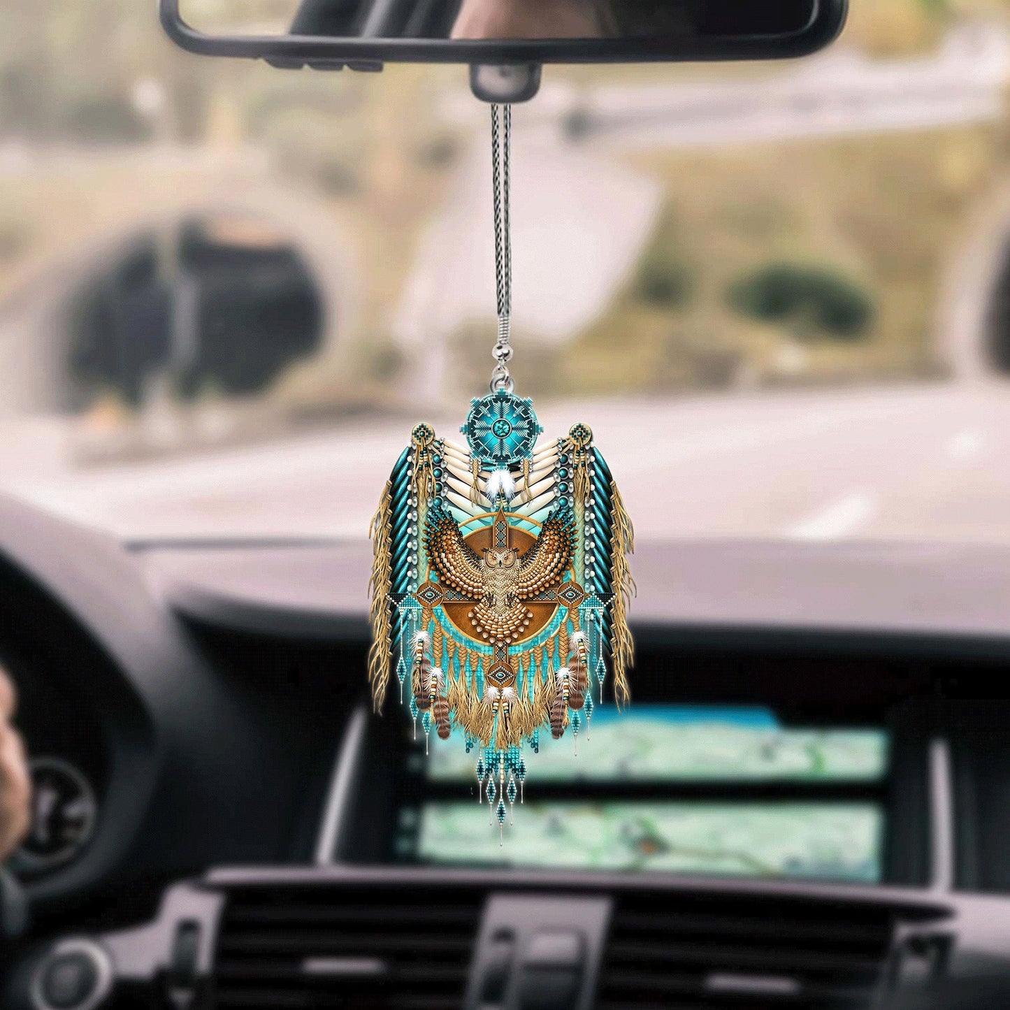 Native American Unique Design Car Hanging Ornament