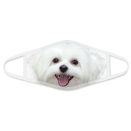 Dog Face Mask White HG