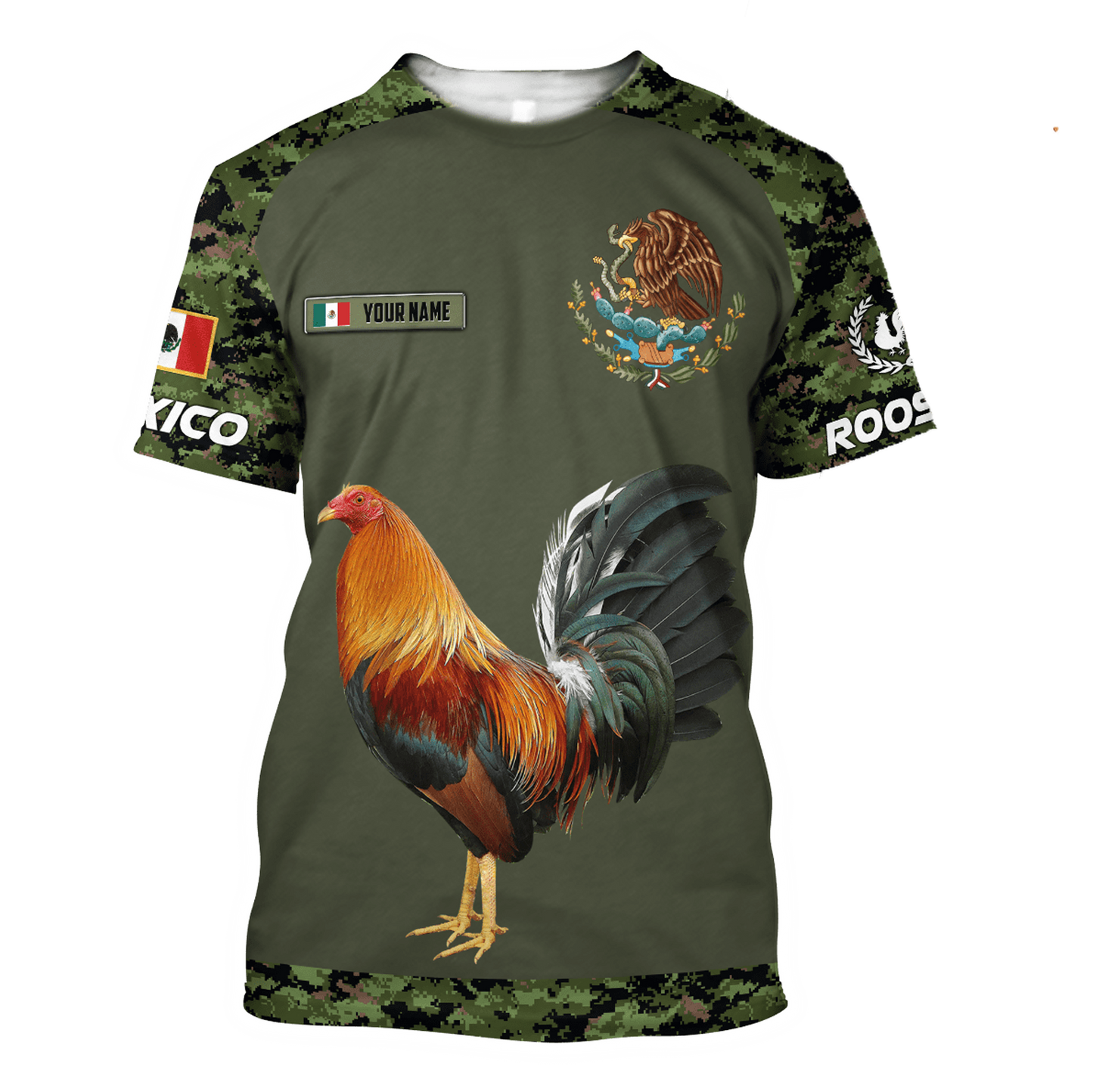 Personalized Rooster T-shirt and Short 3D All Over Printed HHT18052105