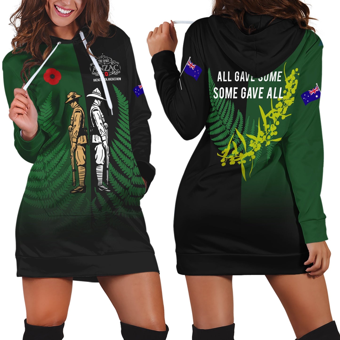 Tmarc Tee Anzac Day Soldier 3D printed shirts