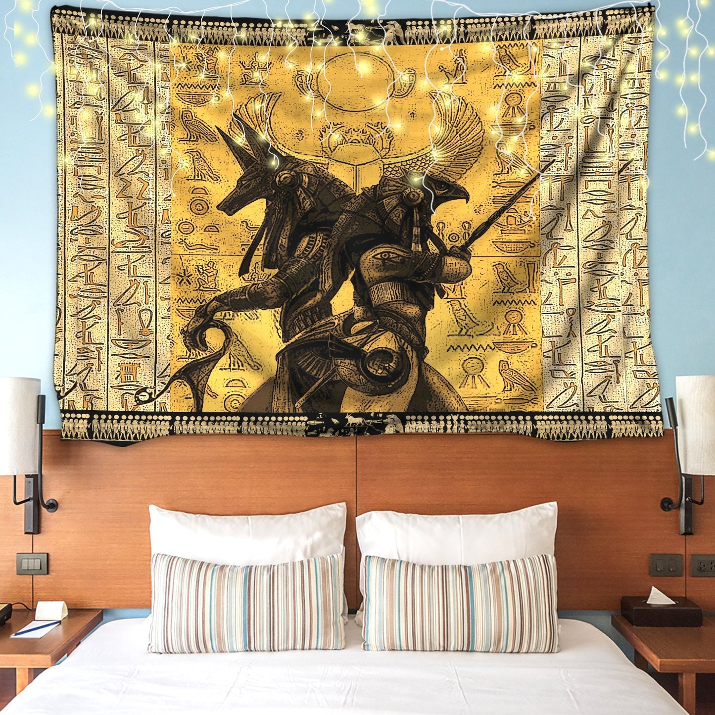 Egypt 3D All Over Printed Tapestry