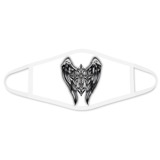 Jesus Face Mask White TQH