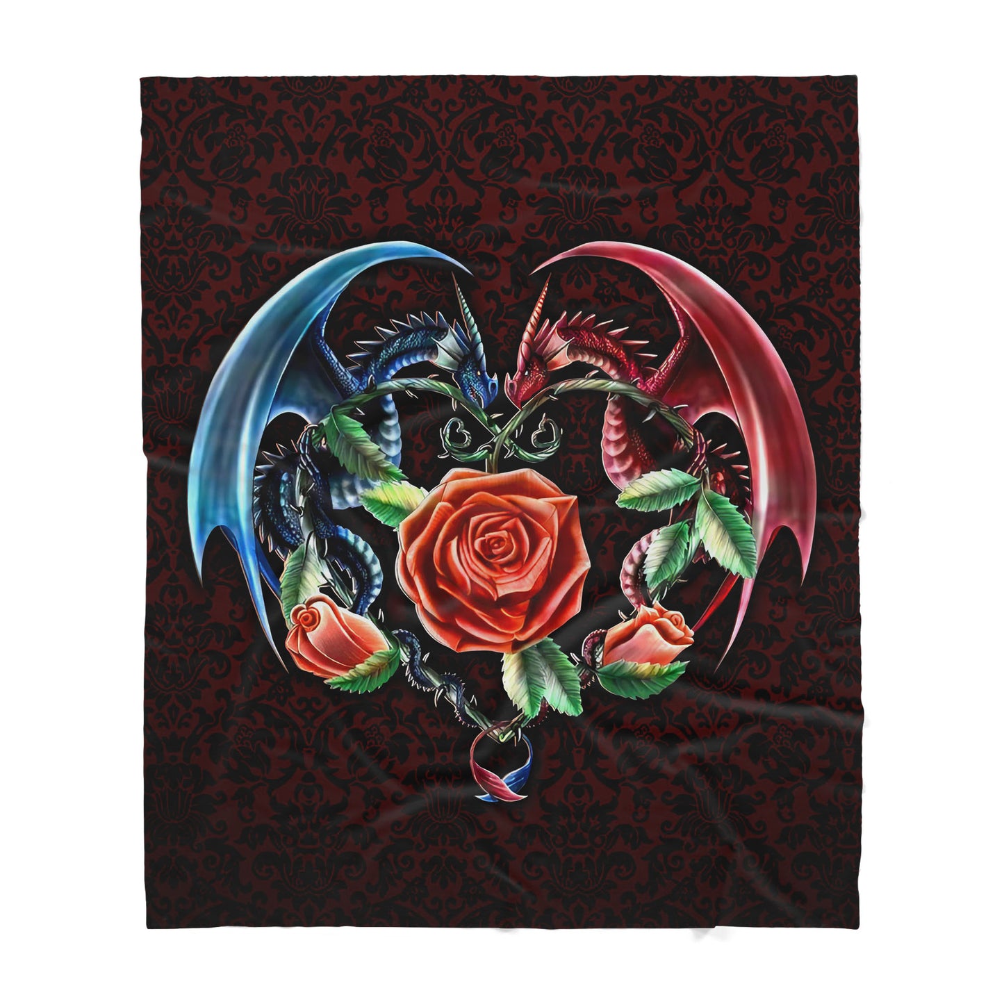 Custom Blanket Dragon - Gift For My Family - Sherpa Blanket HG