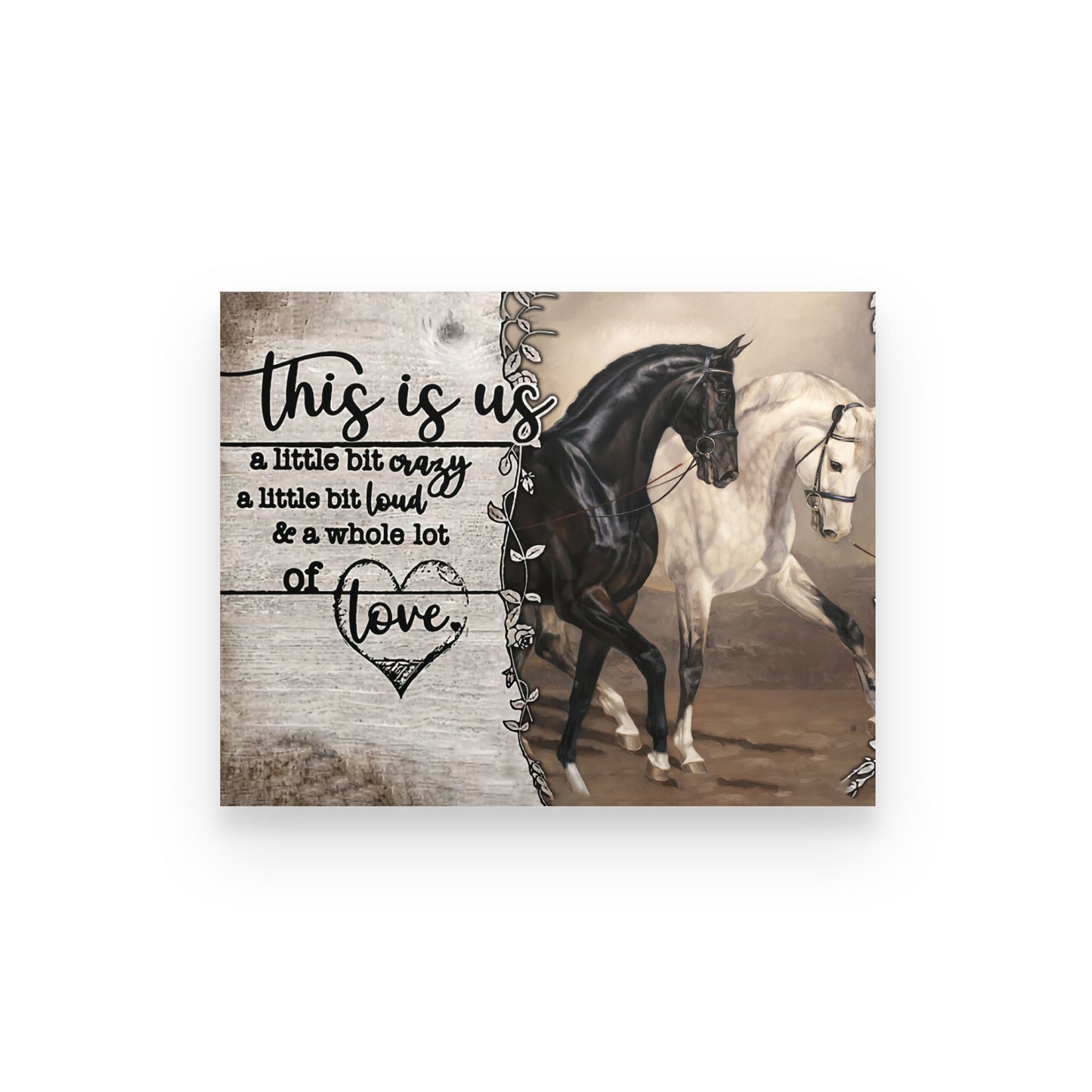 CANVAS-Horse- This Is Us - Wedding Anniversary - TA
