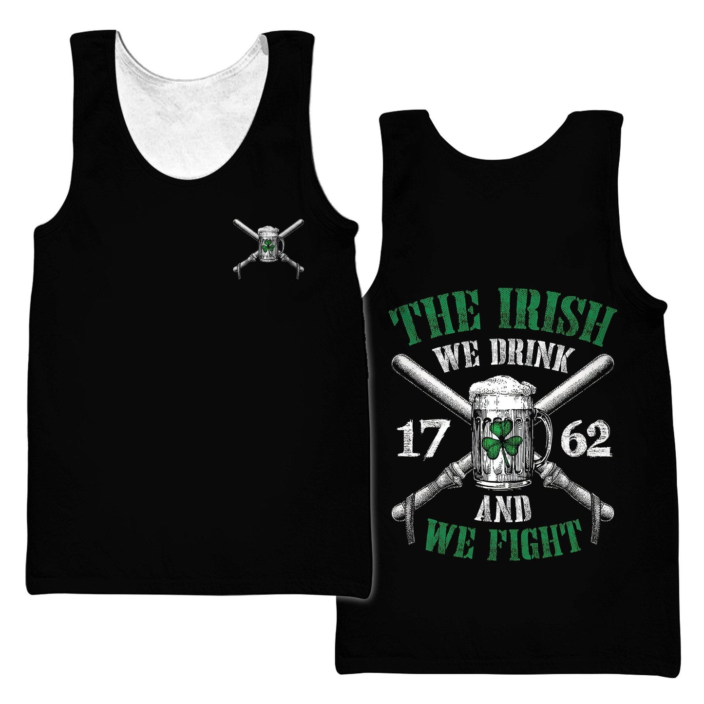 Irish Saint Patrick Day 3D All Over Printed Unisex Shirt