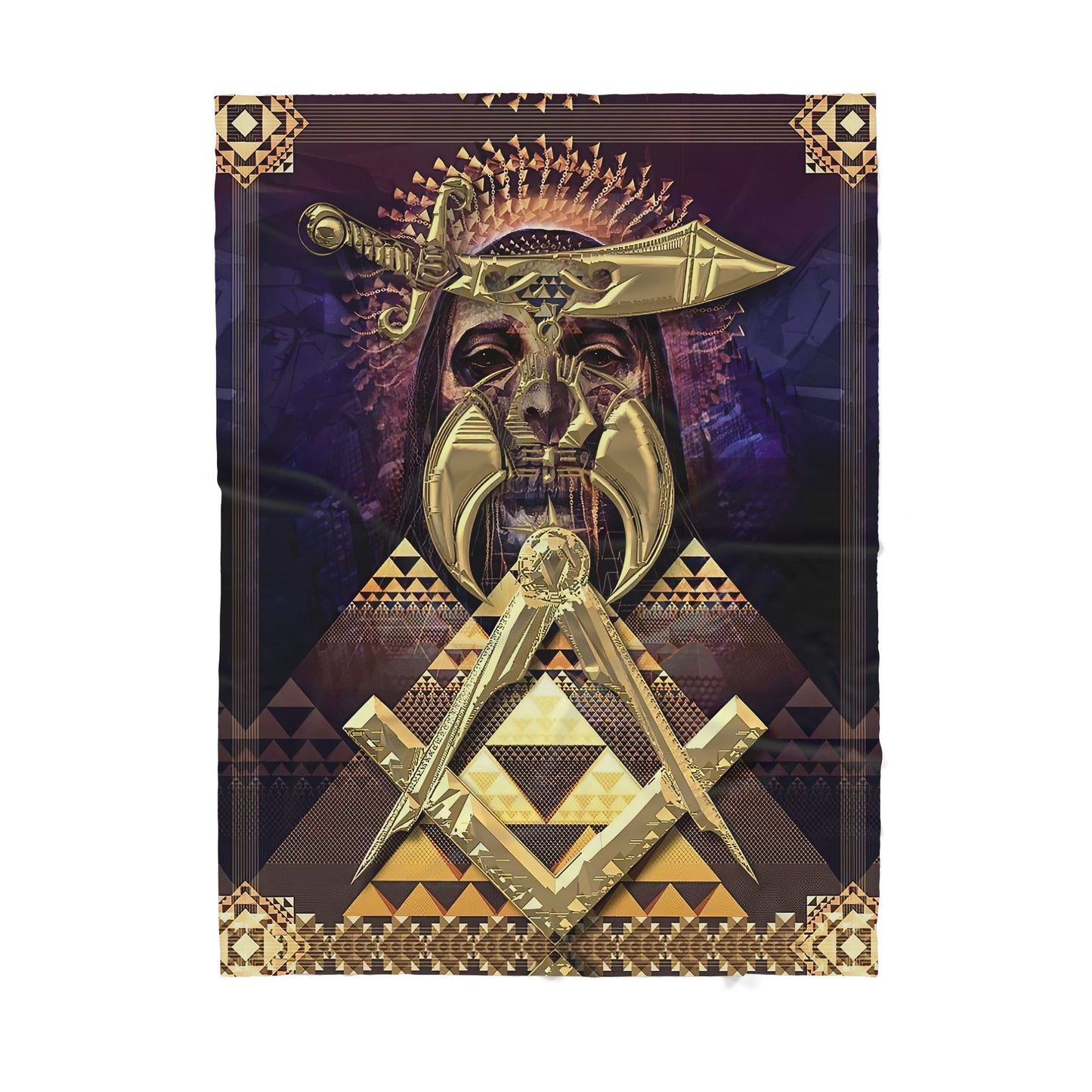 Freemasonry Sherpa Blanket TP