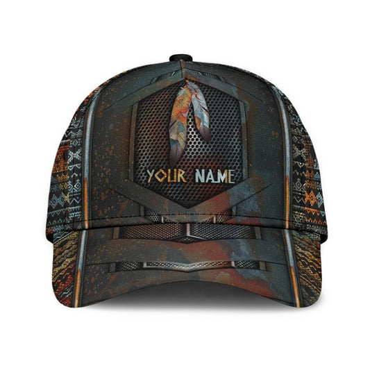 Personalized Name Native American Classic Cap