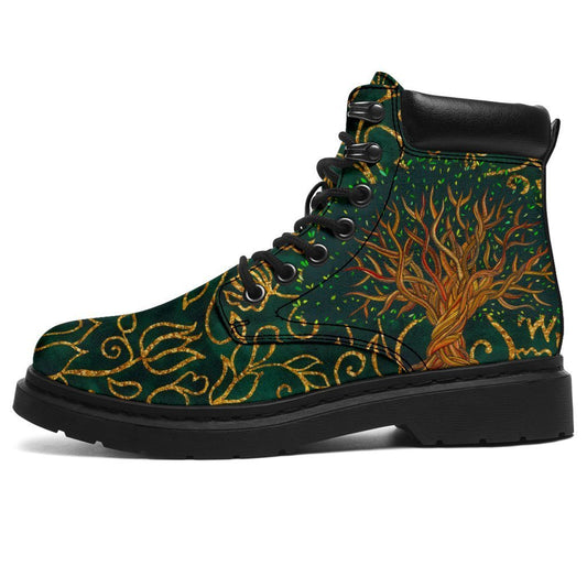 Celtic Tree Of Life Classic Boots For Men And Women TN