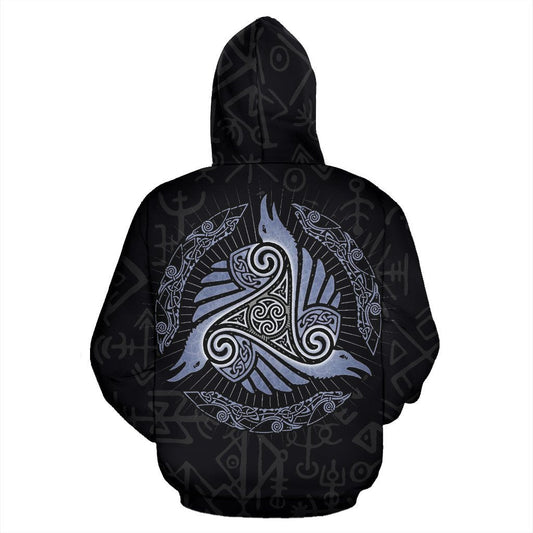 Viking All Over Hoodie - Amaze Style™-ALL OVER PRINT HOODIES (P)