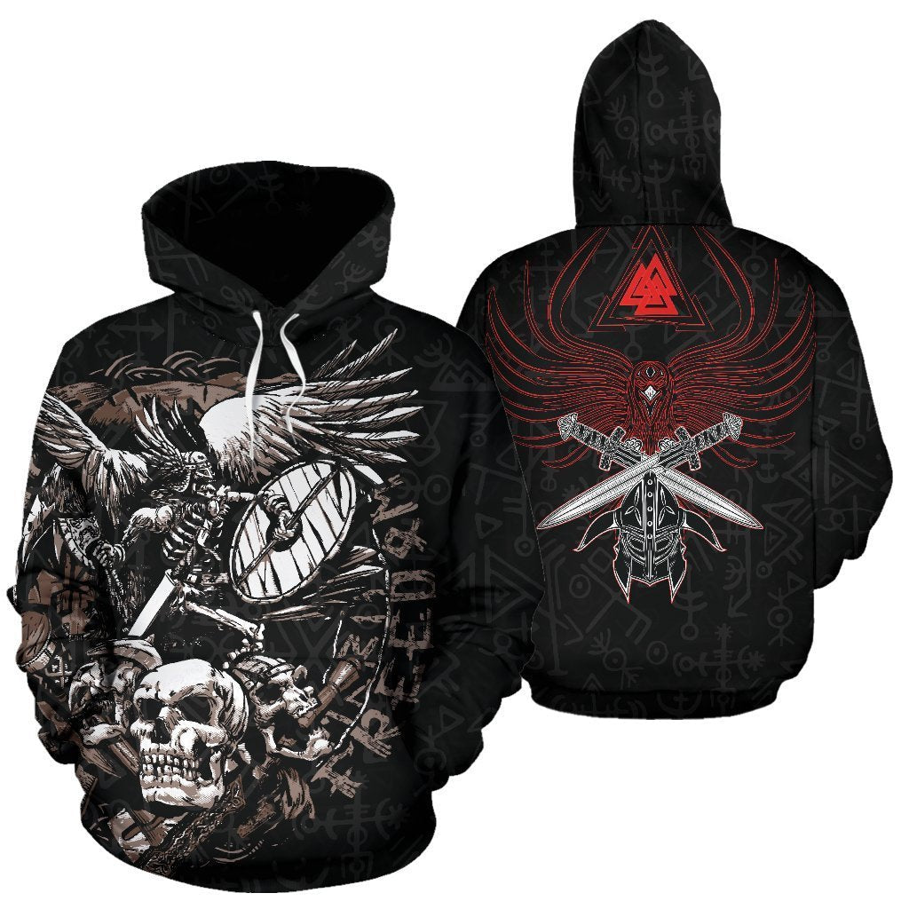 I'm A Viking - I Fight For Freedom Hoodie - Amaze Style™-ALL OVER PRINT HOODIES (P)
