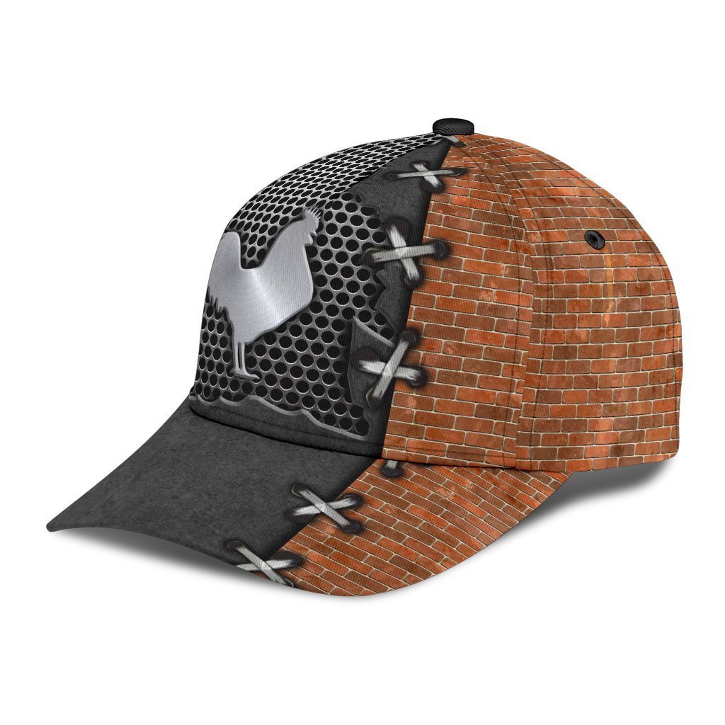 Rooster 3D Printed Cap