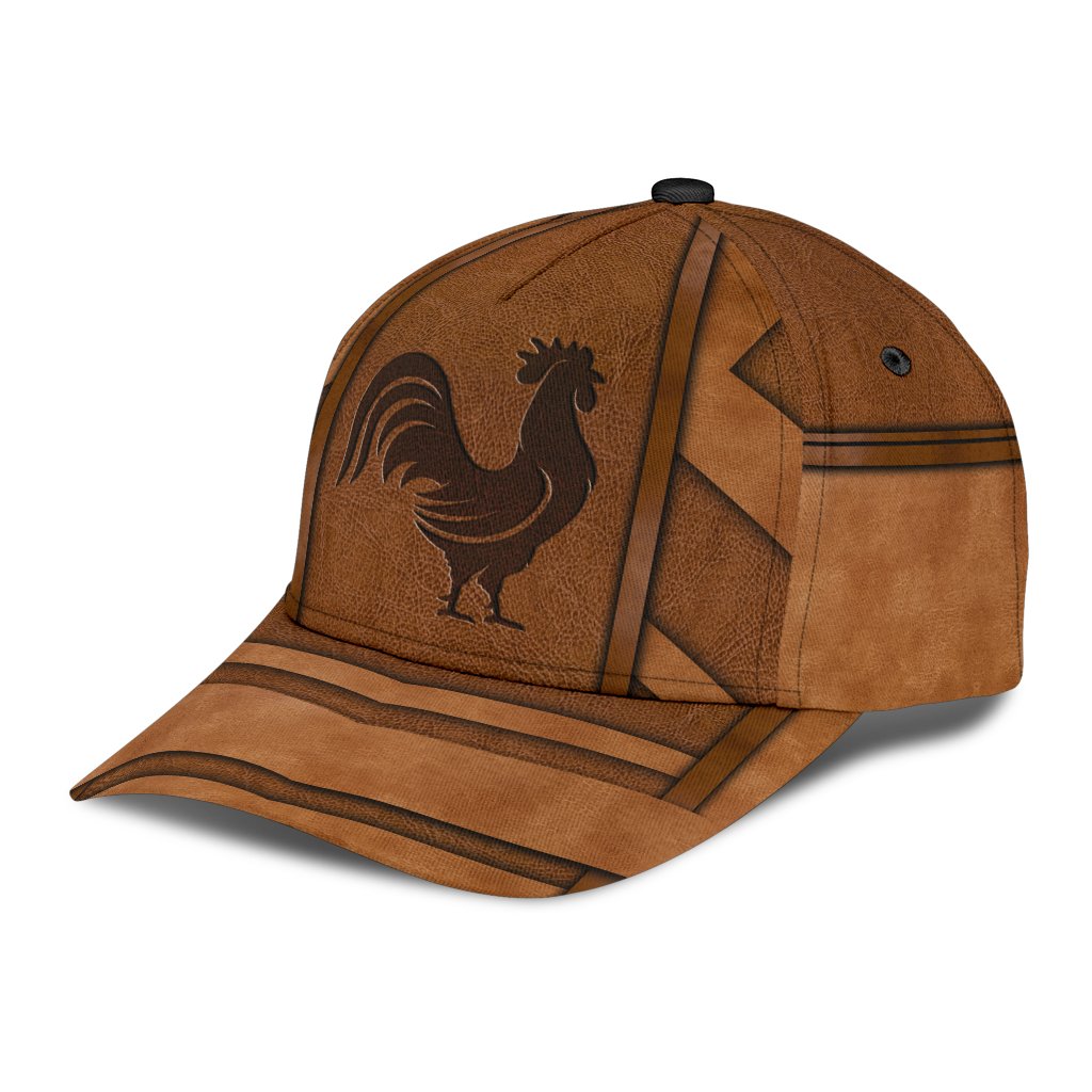 Rooster 3D Printed Cap